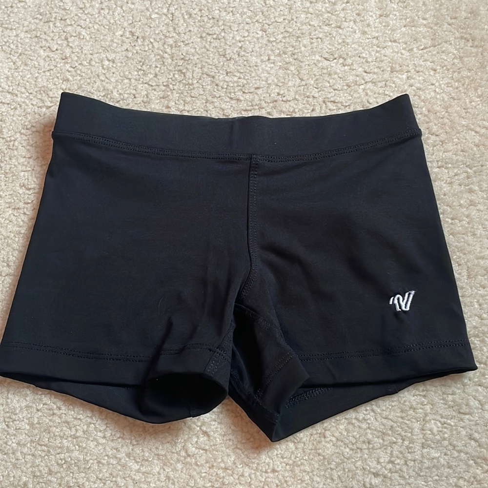 Varsity spandex shorts
